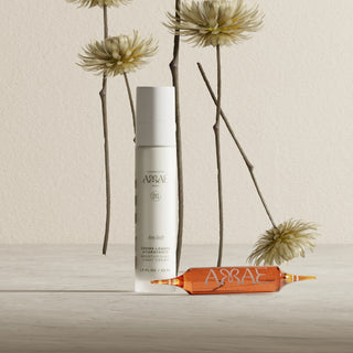 Duo Rituel Sérénité Rayonnante de Laboratoire Amaé. Une crème légère hydratante et des ampoules Hyalu Plus, formule nutricosmétique et cosmétique combinée pour hydrater, repulper et illuminer tous types de peaux.