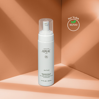 Mousse éclat nettoyante pour le visage